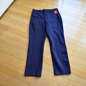 Spanx Slim Straight Leg Pants Size XL NWT Navy